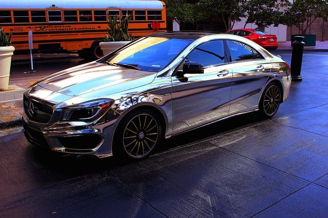 Chrome Mercedes