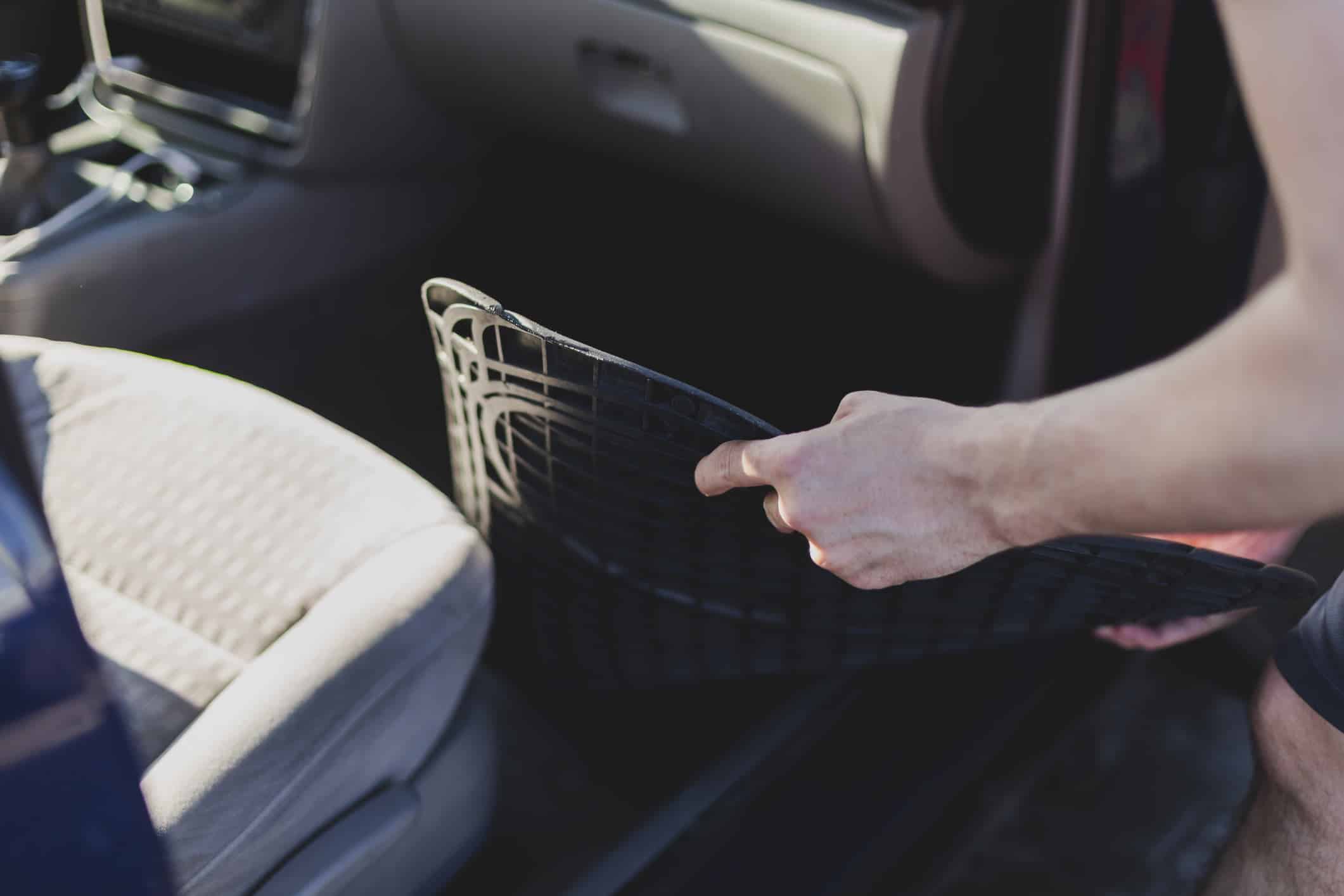 Deep clean of car