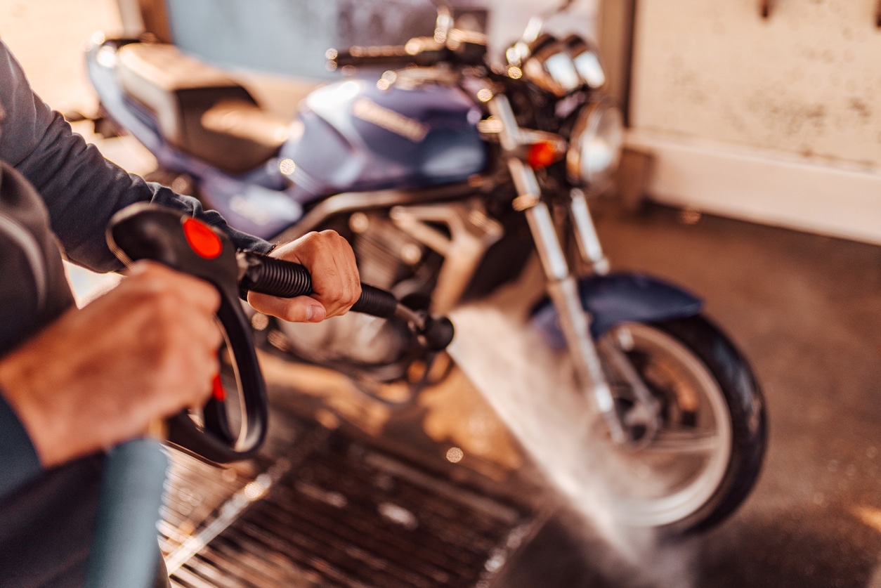 How to Clean Your Motorcycle at Home